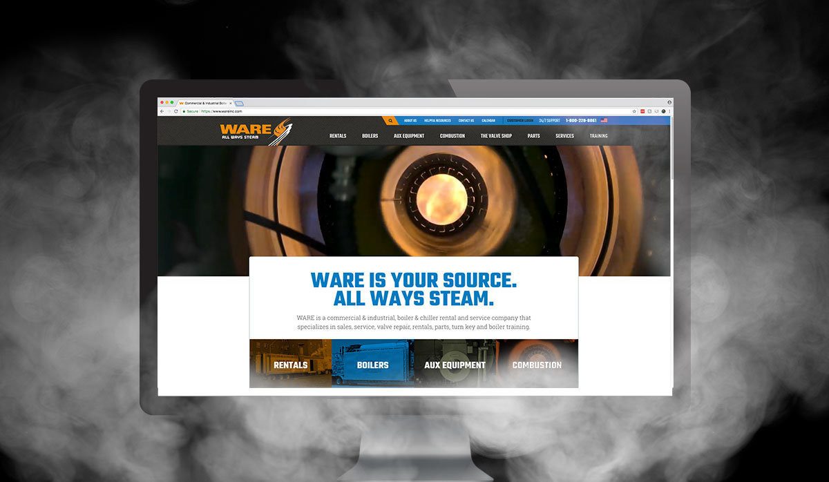 WARE’S New Website Is Steaming Up The Internet