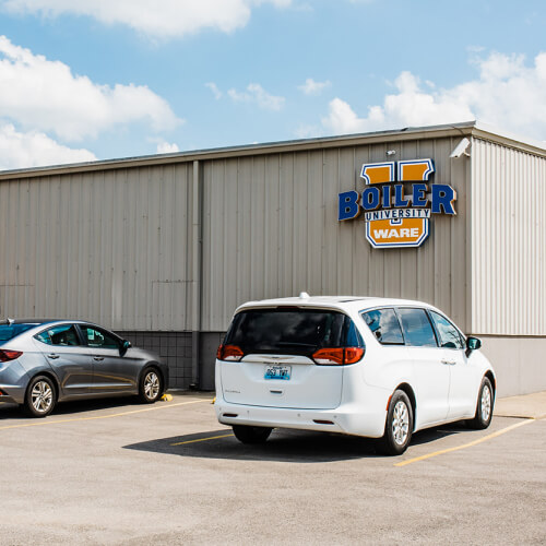 Exterior of Boiler U Training Facility