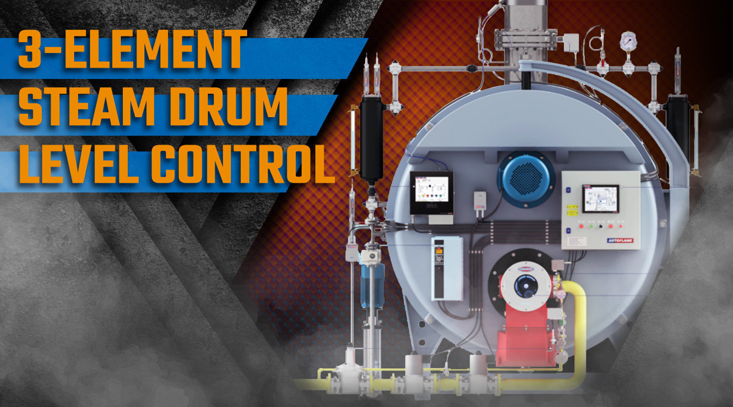 3-Element Steam Drum Level Control