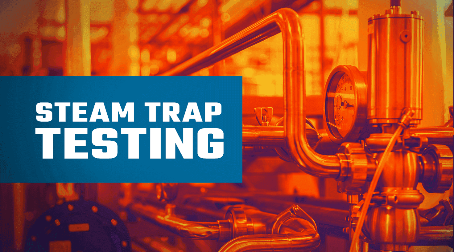 Steam Trap Testing with Infared and Ultrasound Devices
