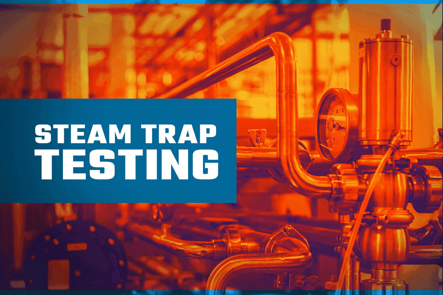 Steam Trap Testing with Infrared and Ultrasound Devices
