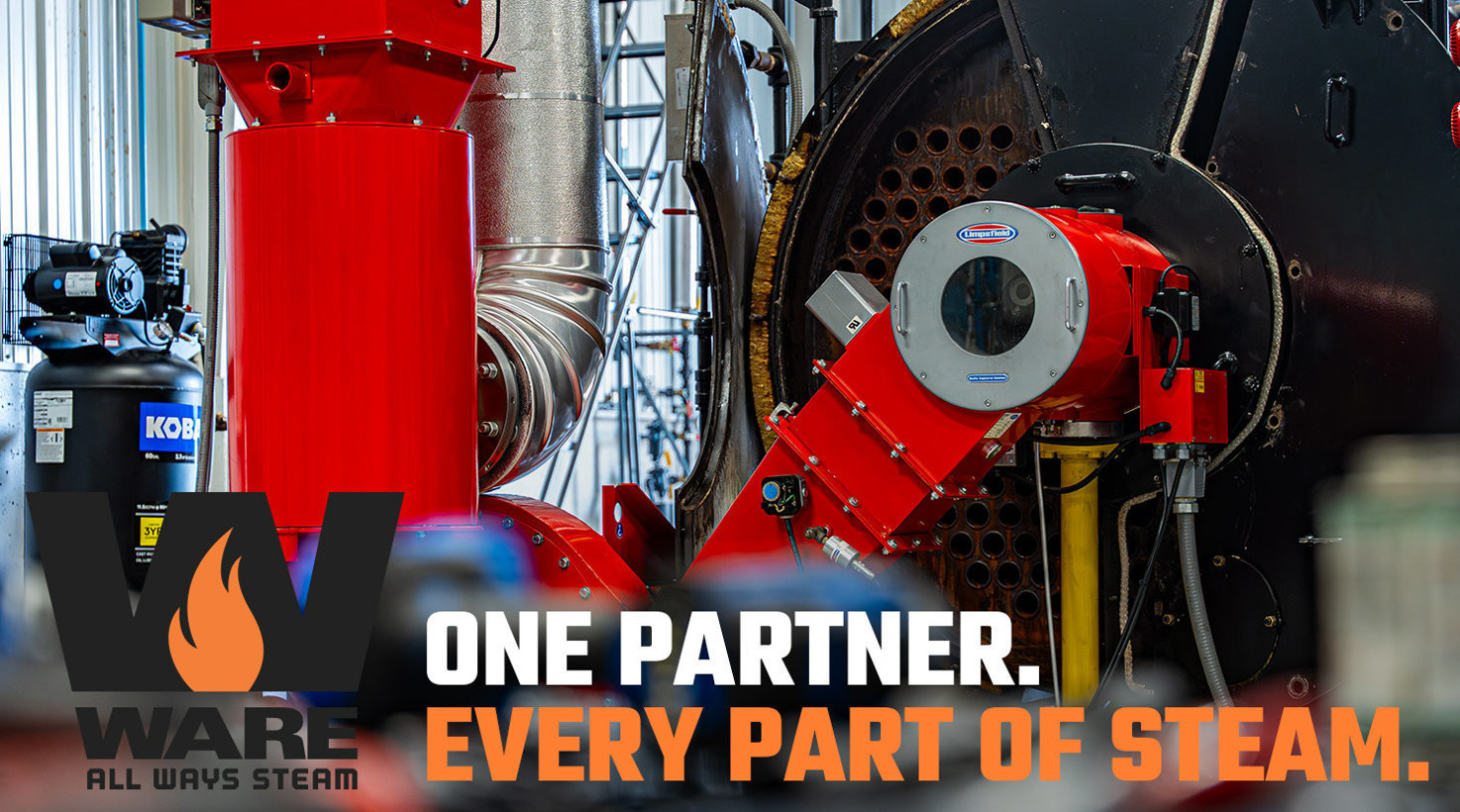 Why WARE Is Your Single Source for Steam: Boilers, Rentals, Parts, Service & Training