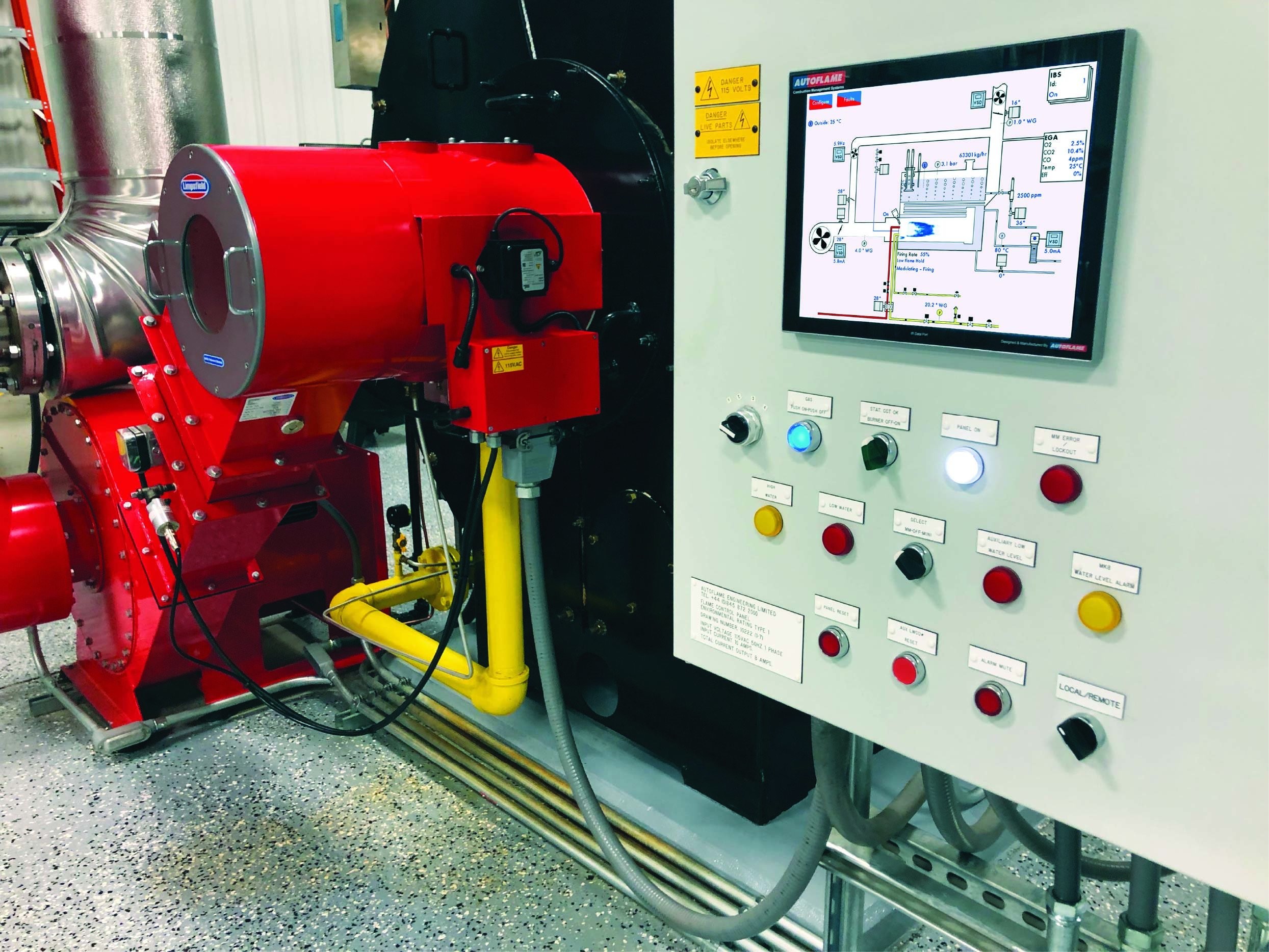 Limpsfield Burner with AUTOFLAME controls