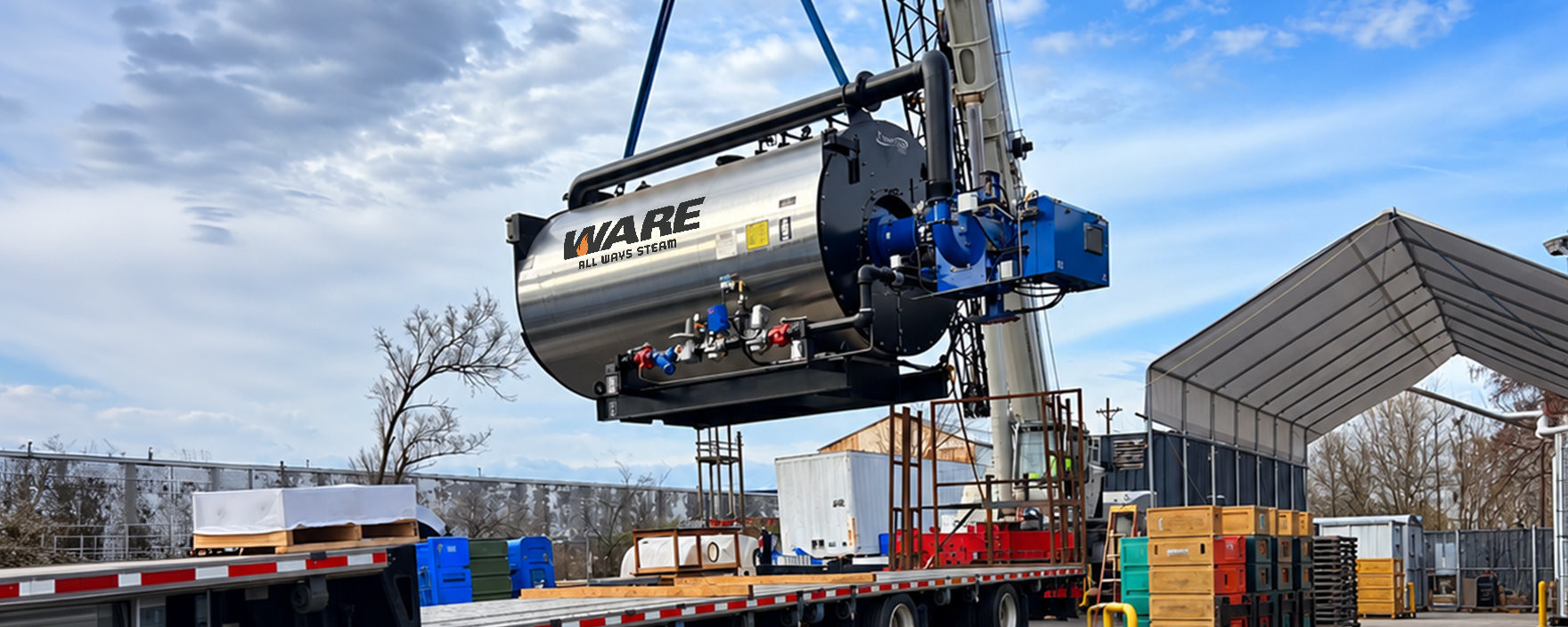 Skid-Mounted Boiler Rentals