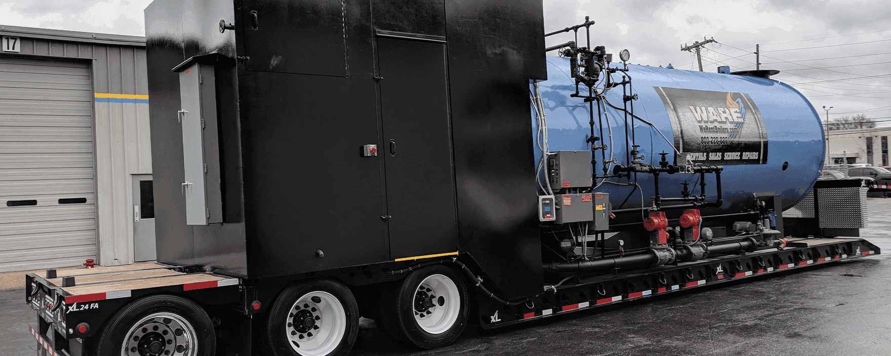 Skid-Mounted Boiler Rentals