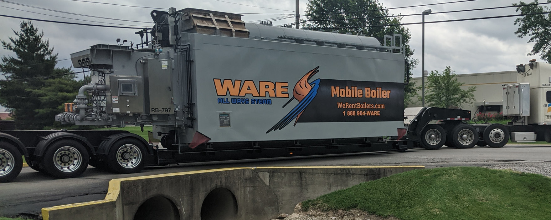 Trailer-Mounted Boiler Rentals